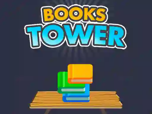 Books Tower — free online game