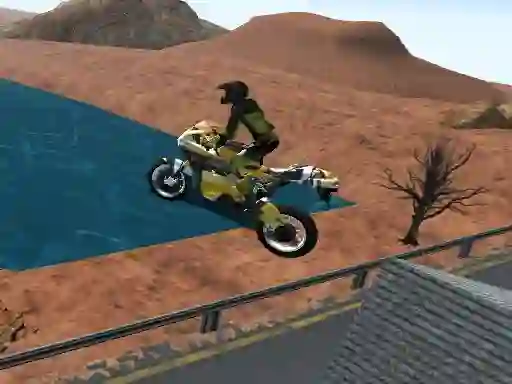 Highway Traffic Bike Stunts — free online game