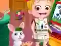 Baby Hazel learns colors