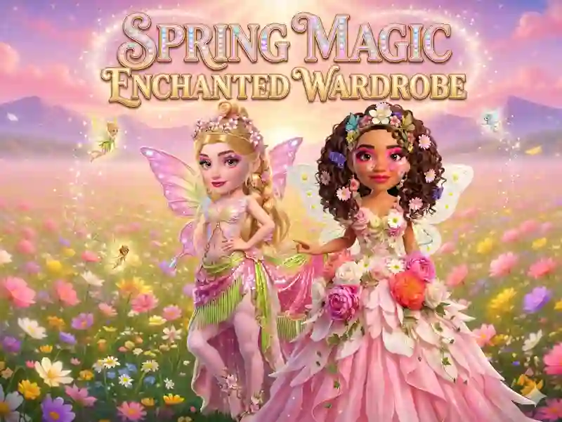 Spring Magic Enchanted Wardrobe