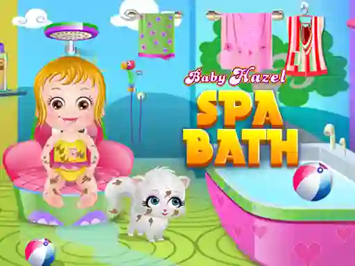 Baby Hazel Spa Bath — free online game