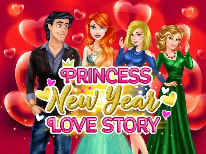 Princess New Year Love Story — free online game