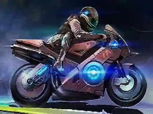 Racing Motorbike Jigsaw — free online game