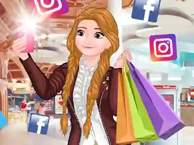Anna social media butterfly — free online game