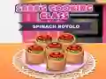 Sara’s Cooking Class Spinach Rotolo Sara’s Cooking Class Spinach Rotolo