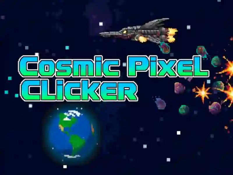 Cosmic Pixel Clicker