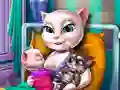 Angela Twins Birth