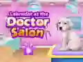 Labrador at the doctor salon Labrador at the doctor salon