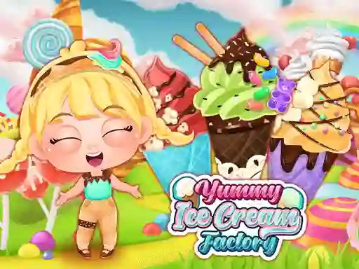 Yummy Ice Cream Factory — free online game