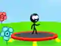 Trampoline Stickman Trampoline Stickman