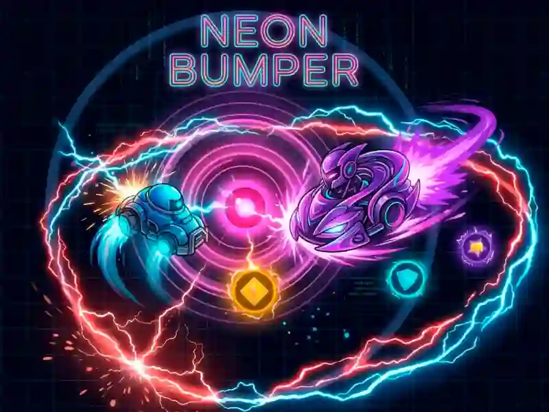 Игра Neon Bumper онлајн