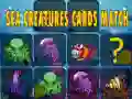 Sea creatures cards match Sea creatures cards match