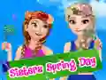Sisters Spring Day Sisters Spring Day
