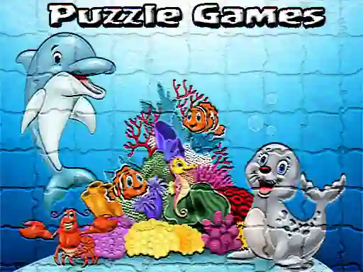 Puzzle Cartoon Kids Games — free online game