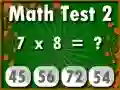Math Test 2