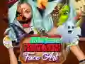 Kylie Jenner Halloween Face Art