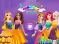 Disney Princesses Rainbow Dresses