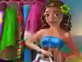 Exotic Girl Washing Clothes