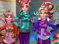 Princesses Winter Holiday Princesses Winter Holiday