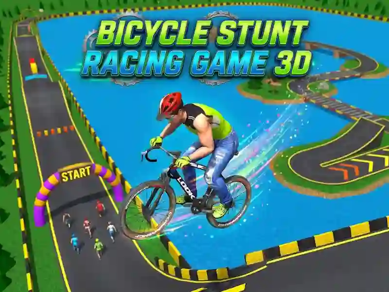 თამაში Bicycle Stunt Racing Game 3D ონლაინ