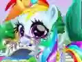 Rainbow Pony Caring Rainbow Pony Caring