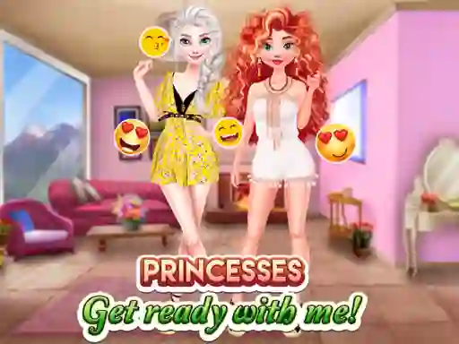 Princesses Get Ready With Me — free online game