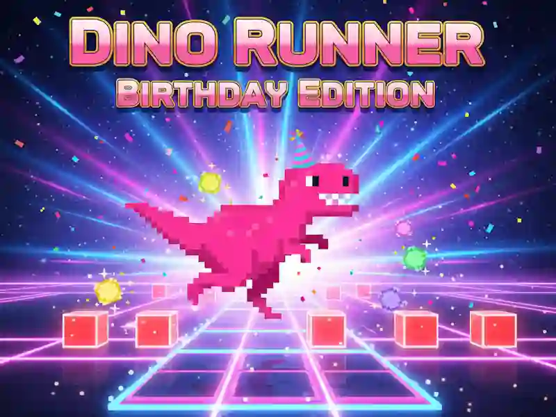 Dino Runner Birthday Edition