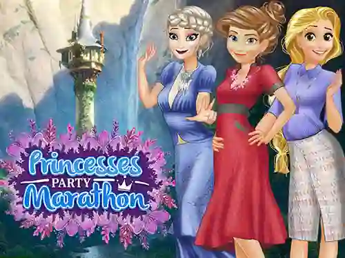 Princesses Party Marathon — free online game