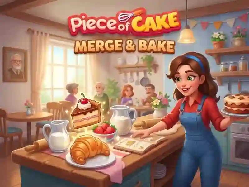 თამაში Piece of Cake: Merge & Bake ონლაინ