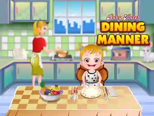 Baby Hazel Dining Manners — free online game