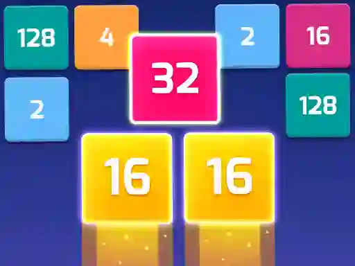 Leikur x2 Block Match á netinu