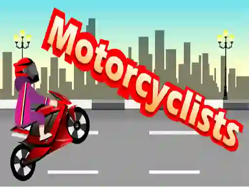 Motorcyclists — free online game