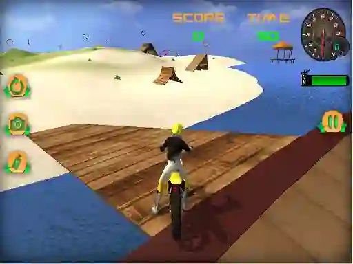 Moto Beach Jumping — free online game