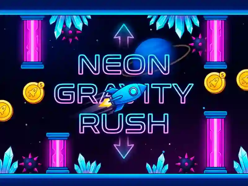 Neon Gravity Rush — безплатна онлайн игра