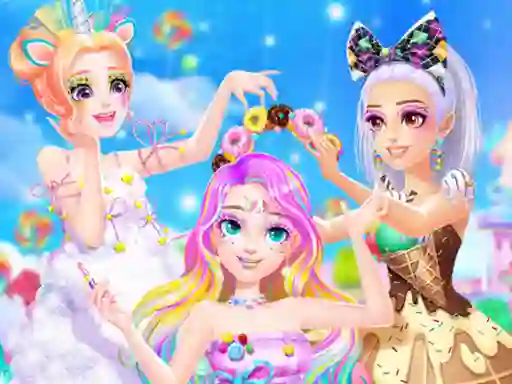 Princess Candy Makeup — free online game