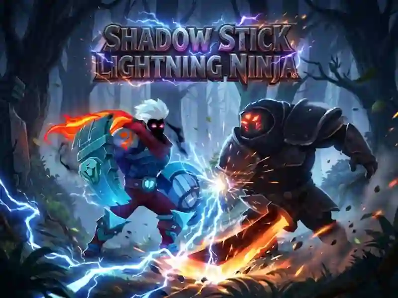 Logħba Shadow Stick - Lightning Ninja onlajn
