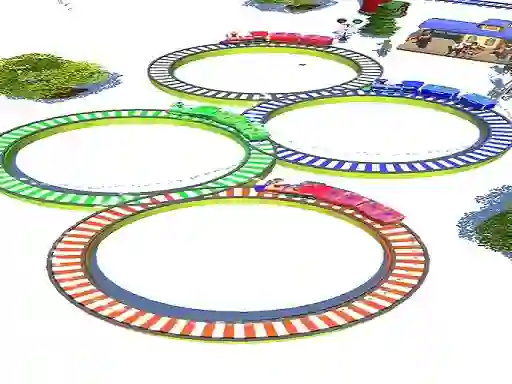 Lowpolly Train Racing — free online game
