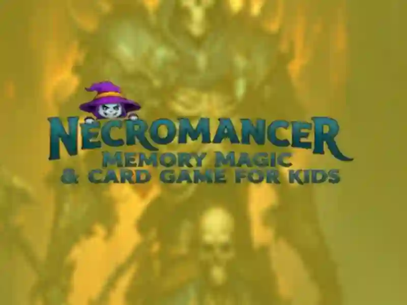 Necromancer Memory Magic & Card Game for Kids