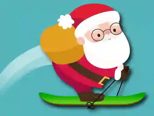 Avalanche Santa Ski Xmas — free online game