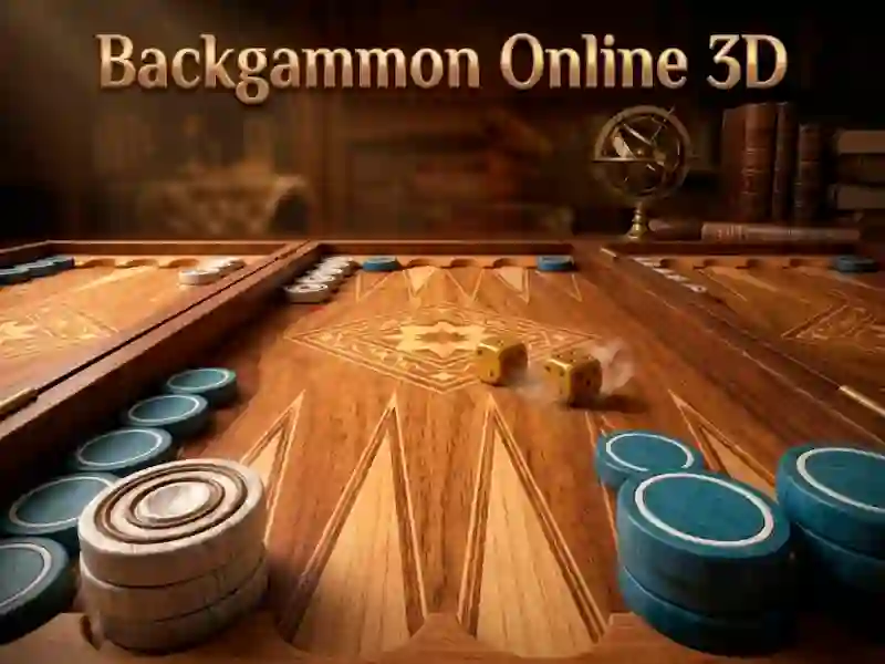 खेल Backgammon Online 3D ऑनलाइन