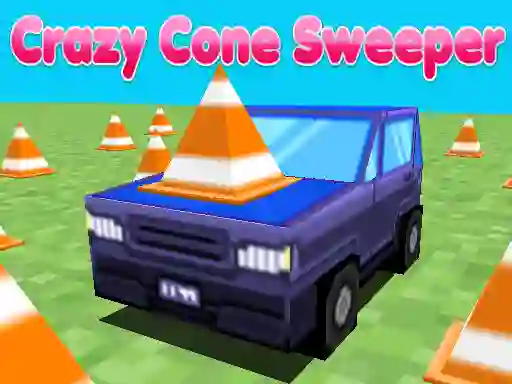 Crazy Cone Sweeper — free online game