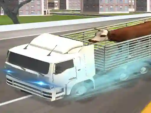 Wild Animal Transport Truck — free online game