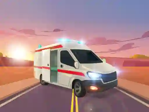 Ambulance Traffic Drive — free online game