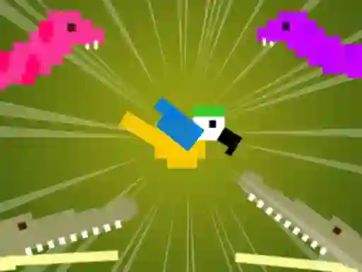 Blocky Parrot — jogo online grátis