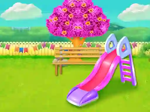 Children's Park Garden Cleaning — free online game