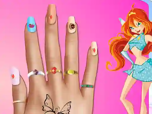 Winx Nail Makeover — free online game