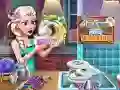 Ice Queen Dish Washing Ice Queen Dish Washing