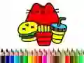 Back To School: Cute Cats Coloring Back To School: Cute Cats Coloring