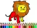 Back To School: Lion Coloring Book Back To School: Lion Coloring Book