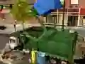 Town Clean Garbage Truck Town Clean Garbage Truck